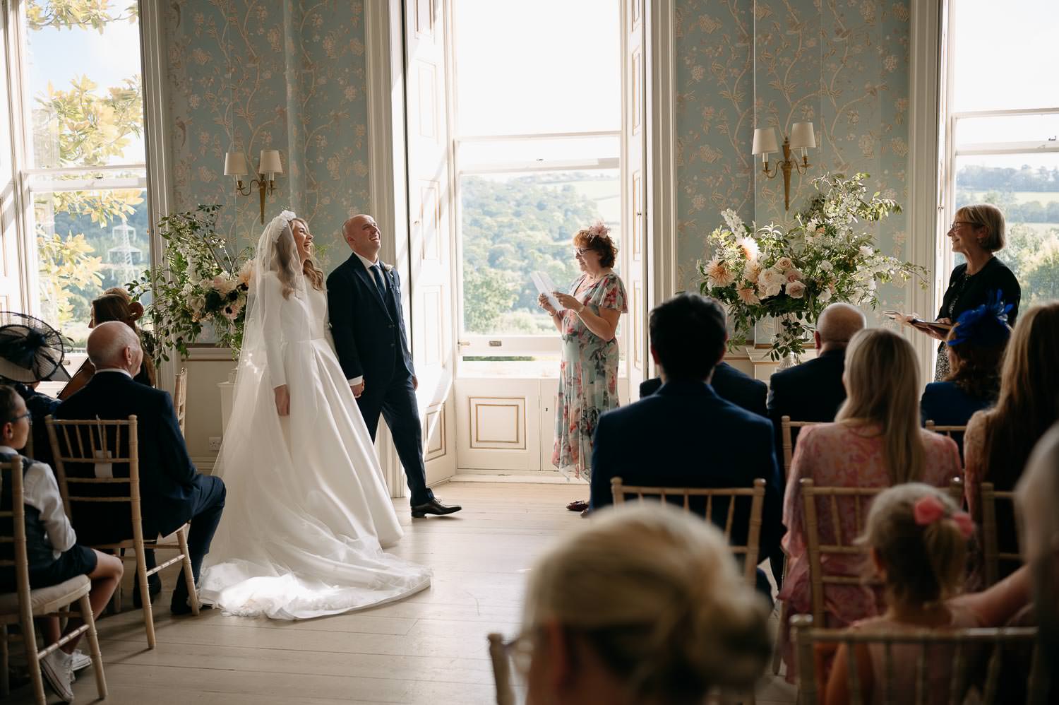 Pynes House wedding by Somerset wedding photographer Sophia Veres Photography.