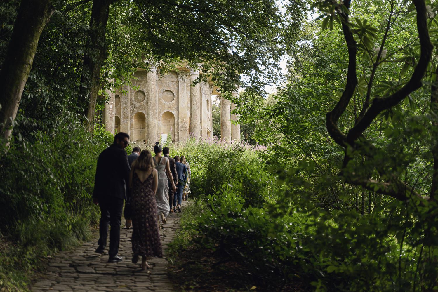 Stourhead wedding photographer.