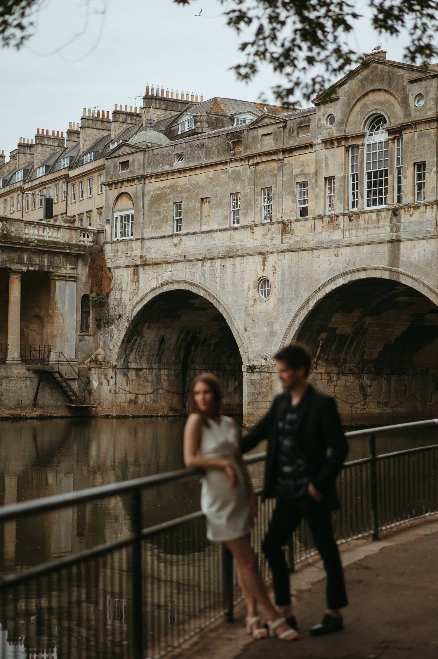 Engagement photo session in Bath.