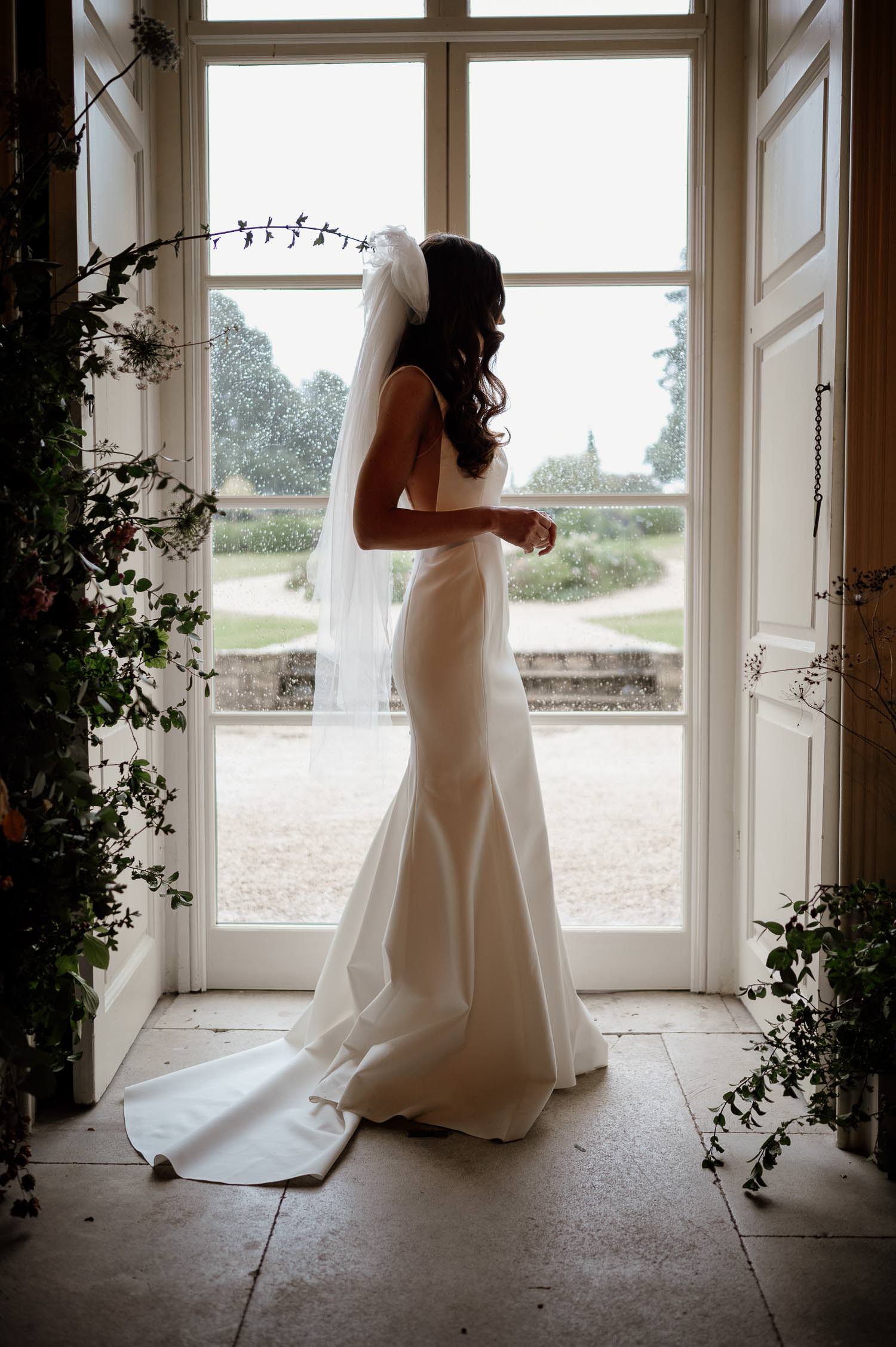 A bridal portrait at a Came House wedding by Sophia Veres Photography.