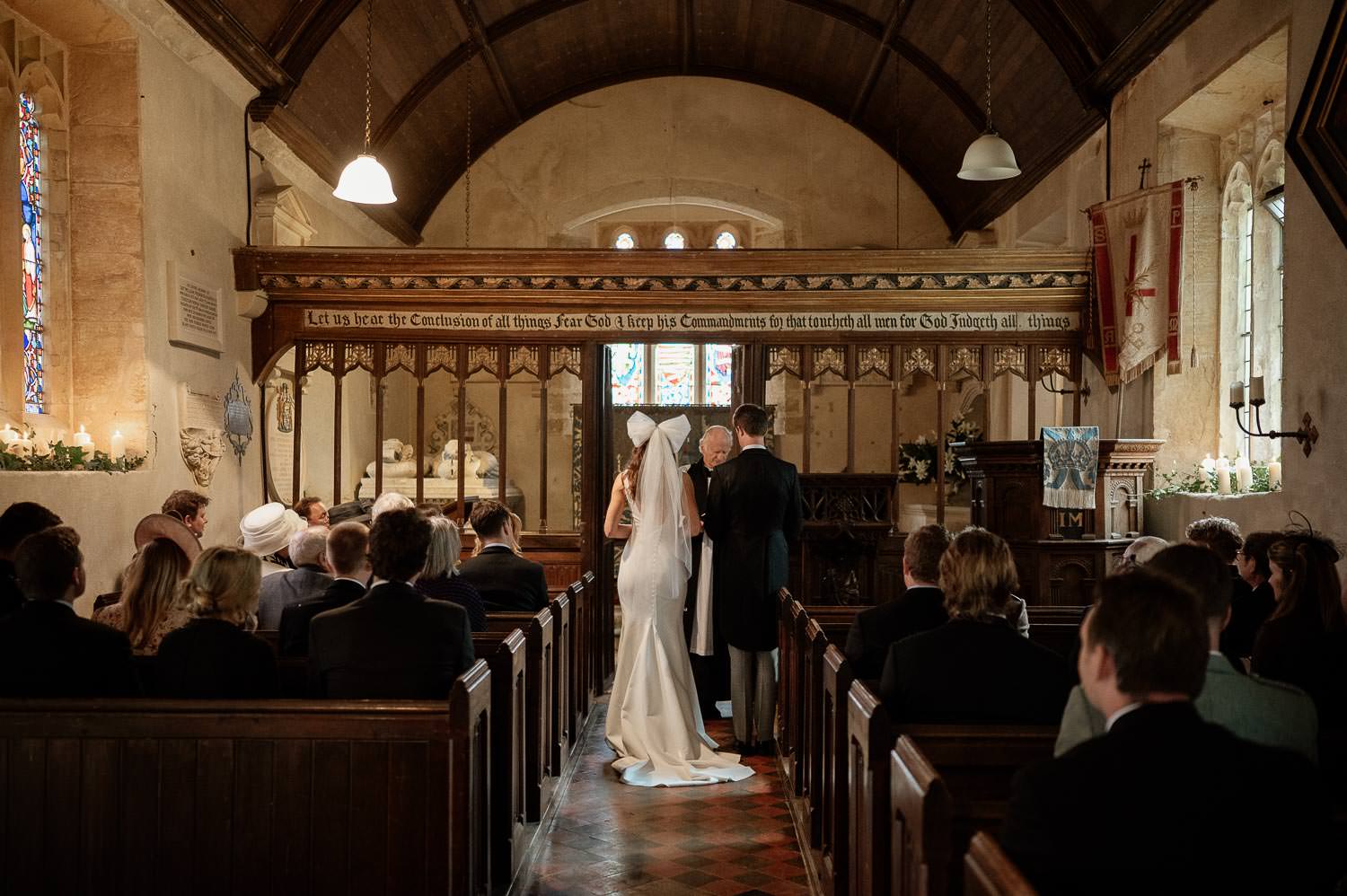 Church ceremony at Came house