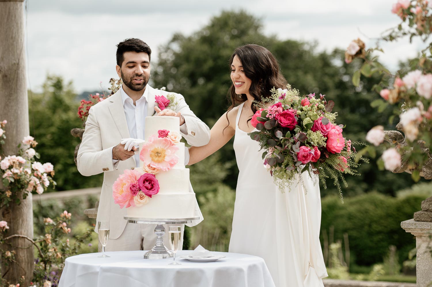 Euridge Manor wedding cake